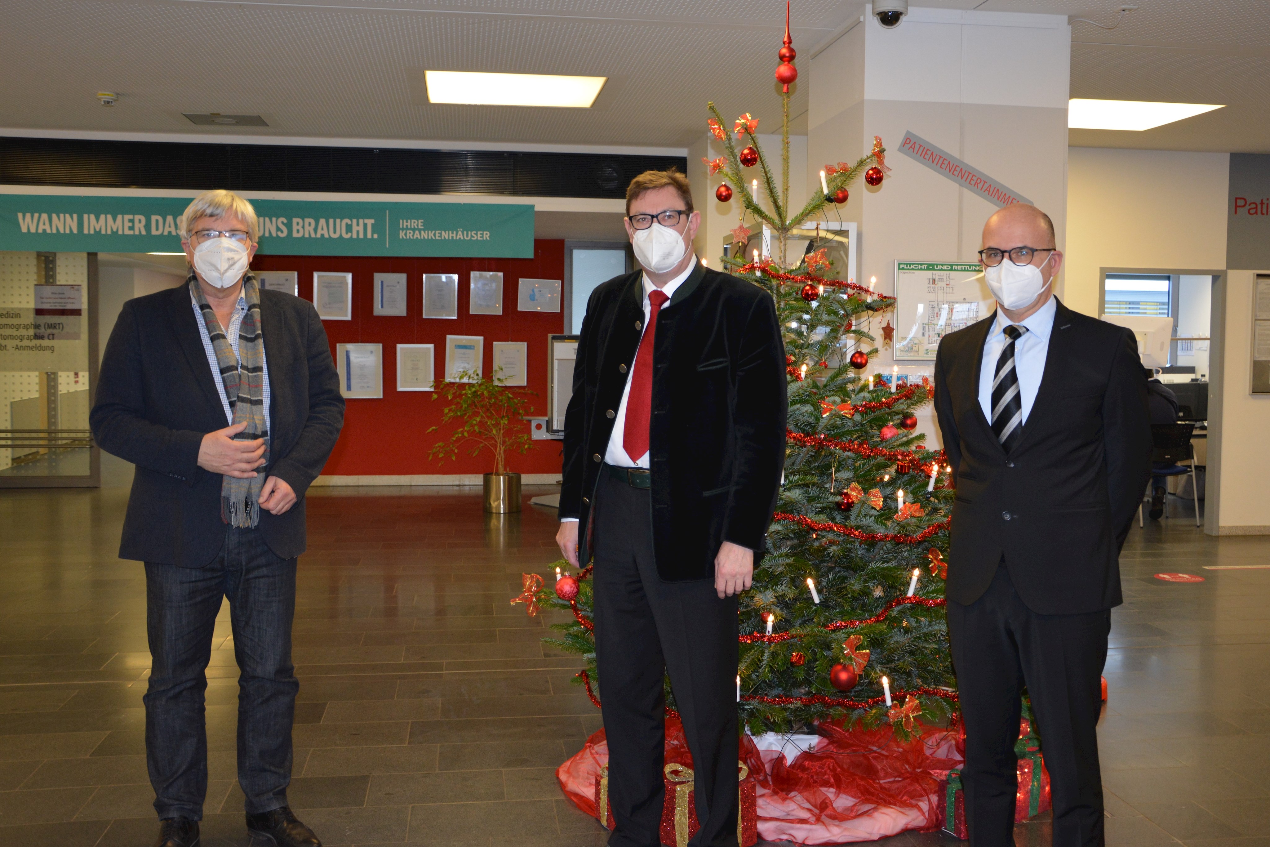 Weihnachtliche Stimmung im Klinikum Landkreis Erding
