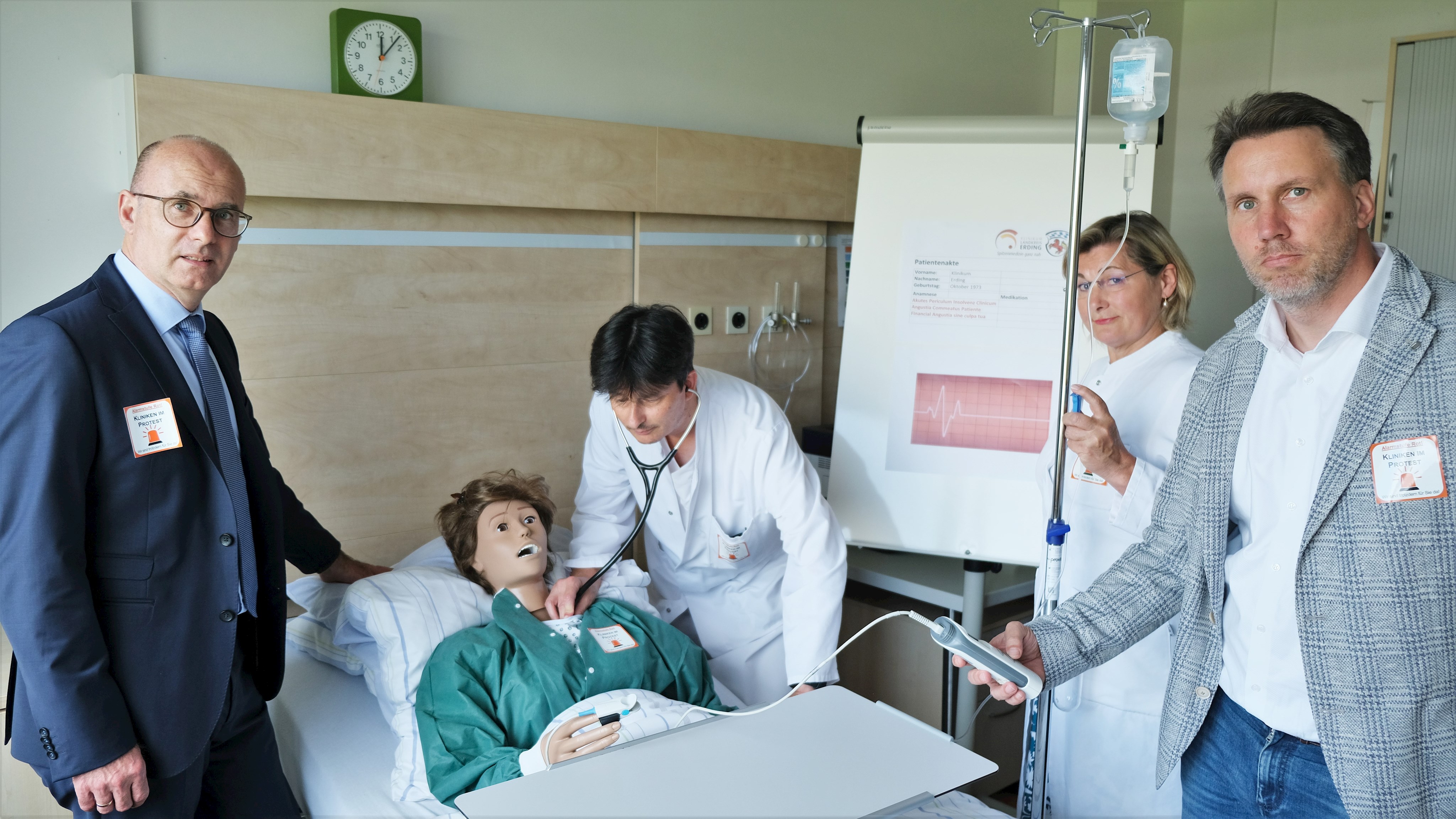 Aktionstag „Alarmstufe Rot – Krankenhäuser in Not“ 