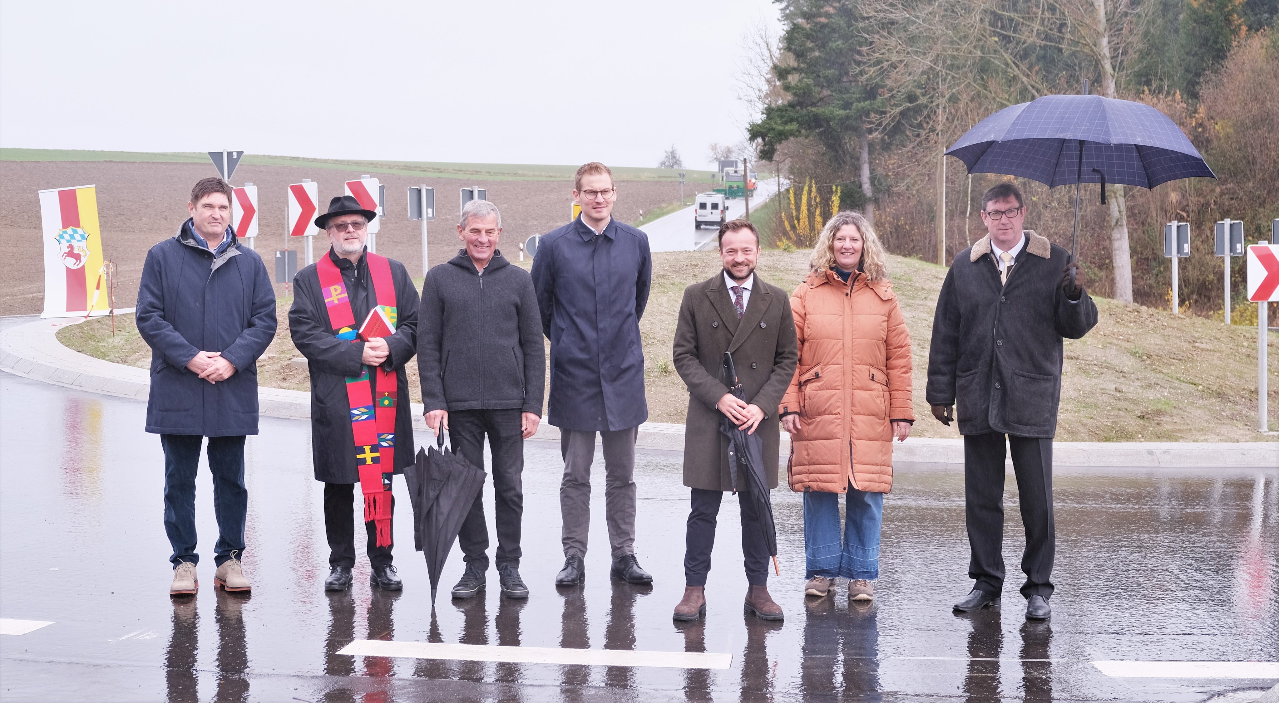 Freigabe Kreisverkehr Johannrettenbach