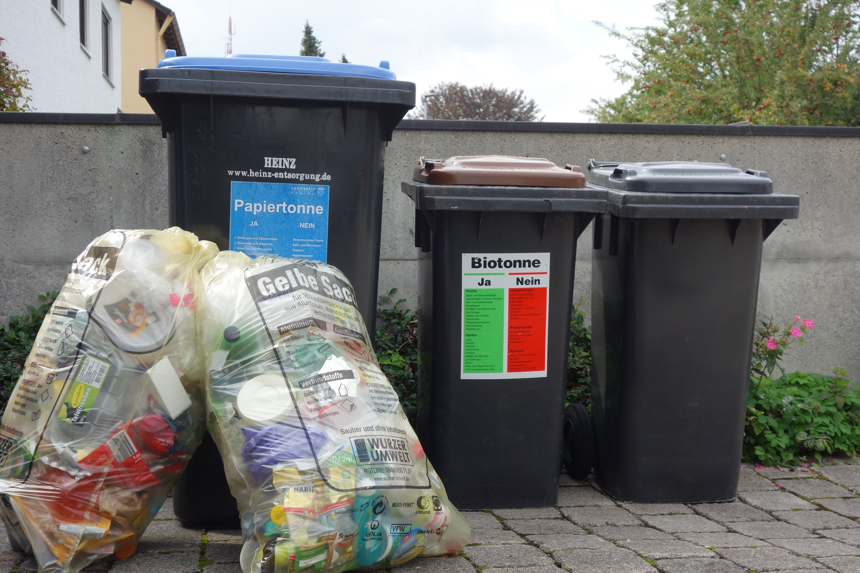 Müllabfuhr – Änderung der Abfuhrtage zum Jahreswechsel 2024