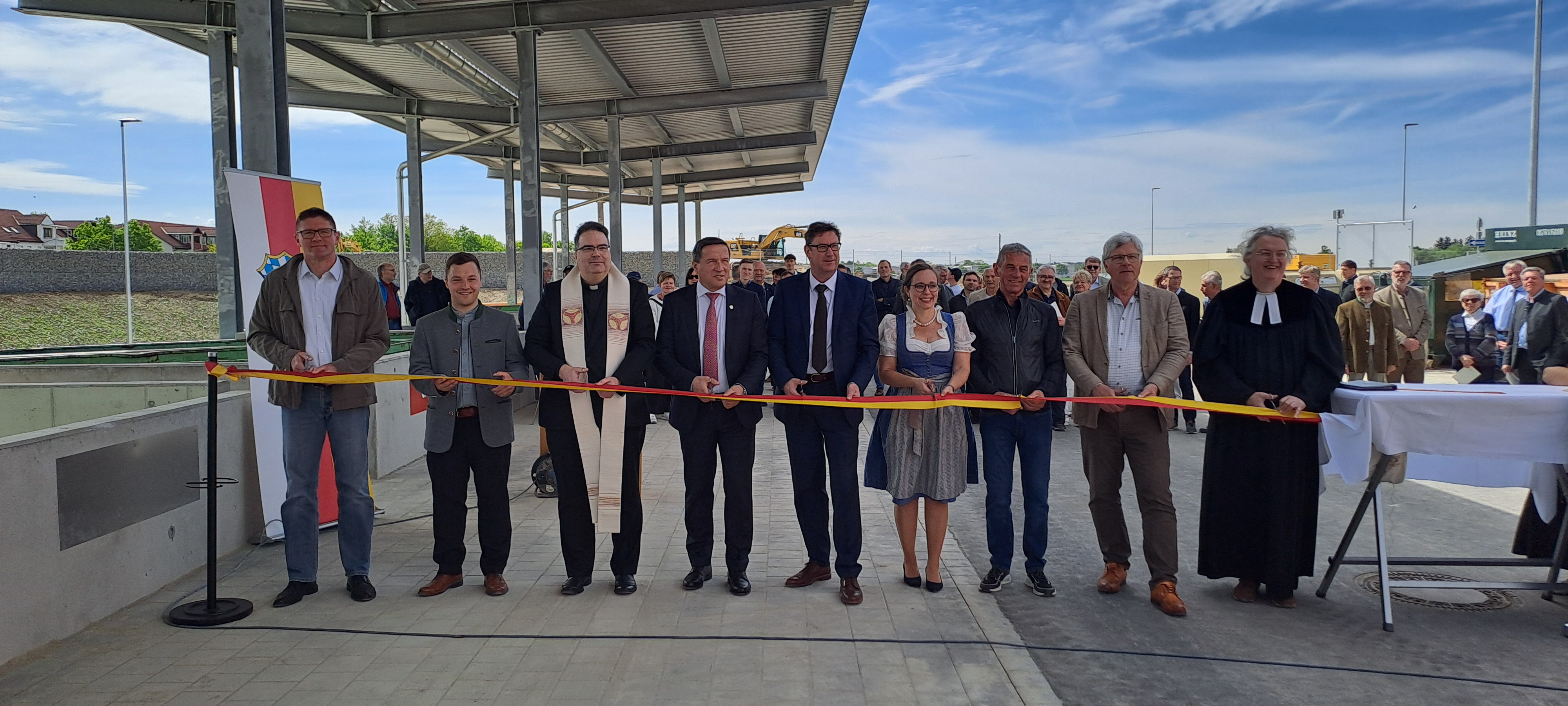 Neuer Recyclinghof in Erding eröffnet