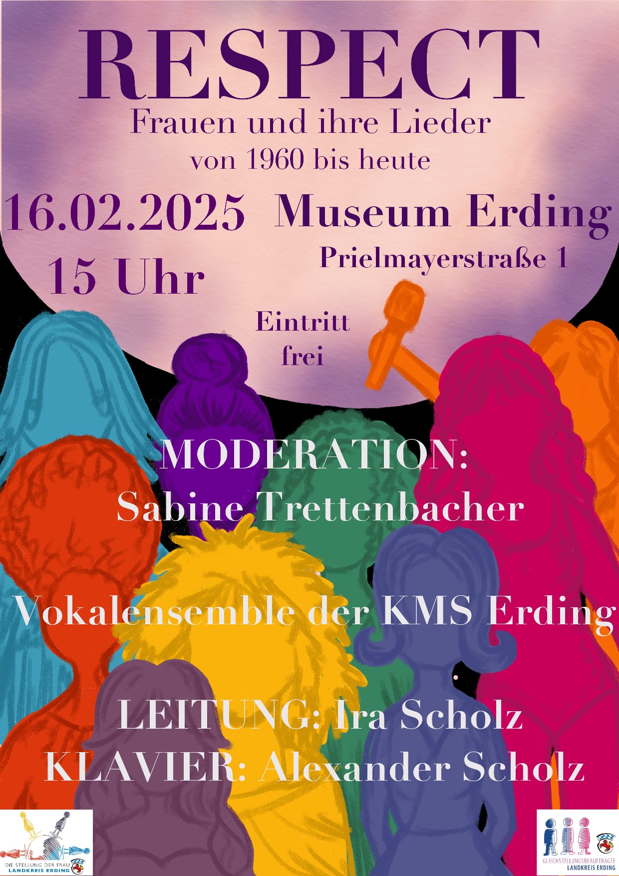 Plakat Respect Frauen und ihre Lieder