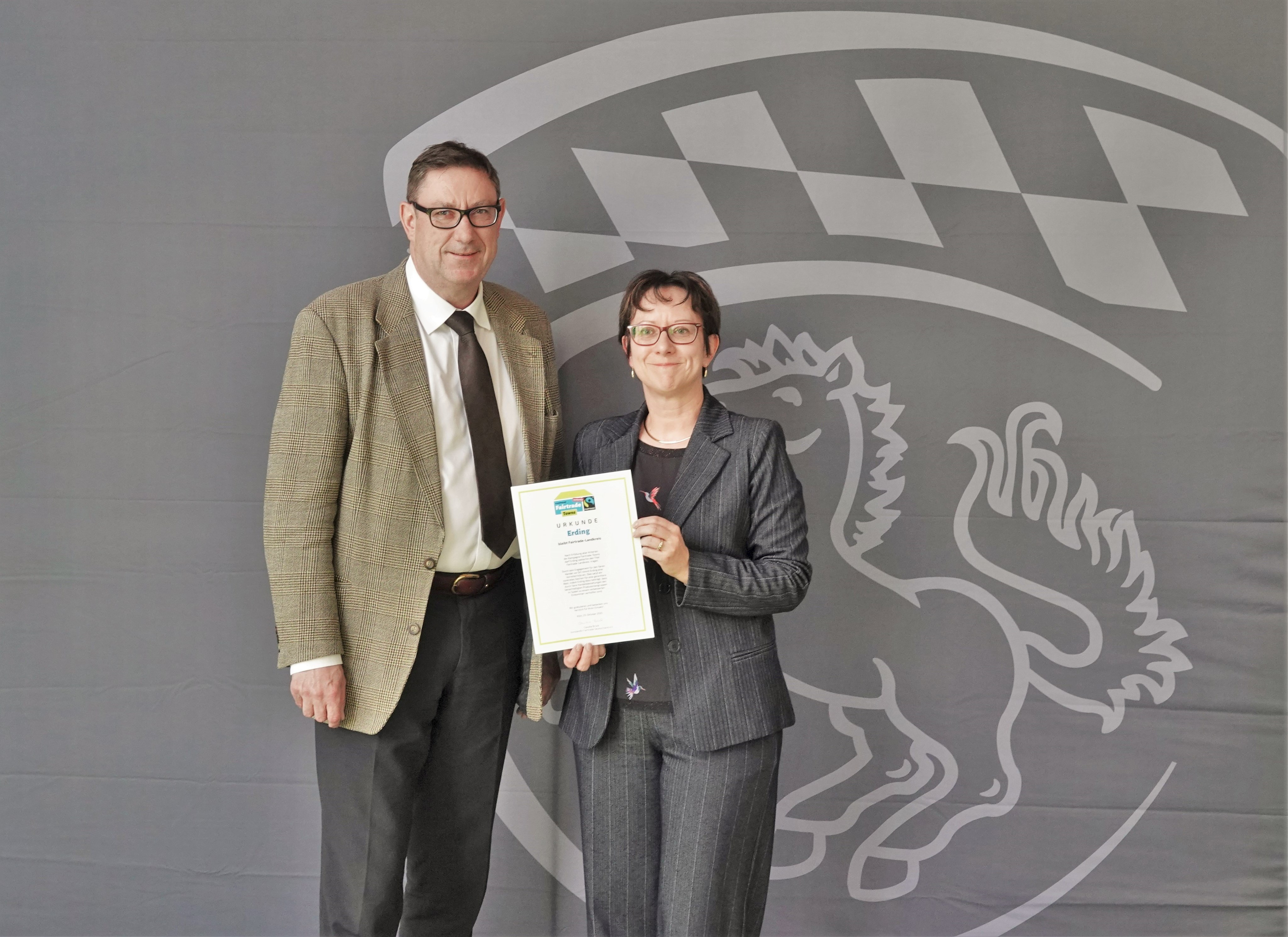 Landkreis Erding als Fairtrade-Landkreis rezertifiziert