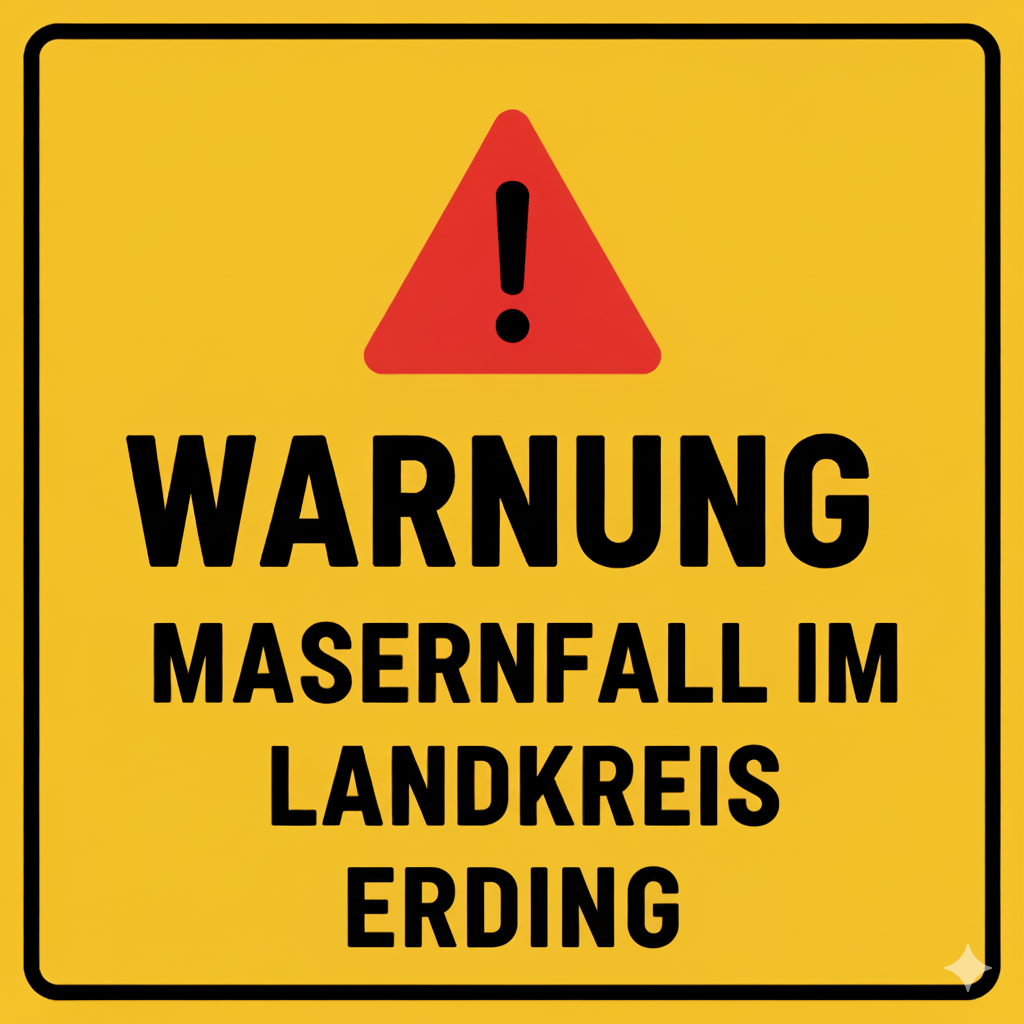 Masernfall im Landkreis: Gesundheitsamt ruft zu Aufmerksamkeit und Überprüfung des Impfstatus auf