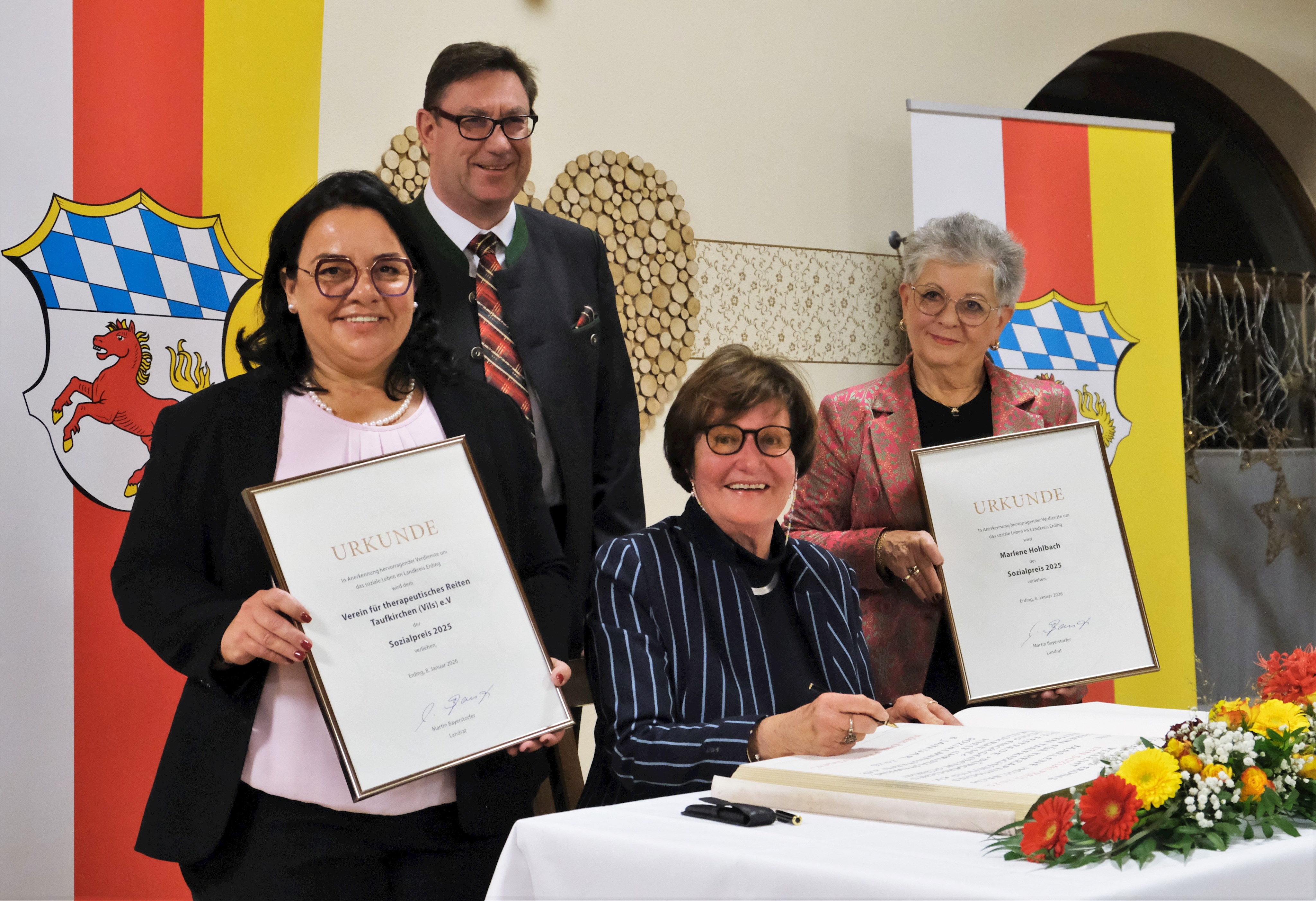 Sozialpreisverleihung des Landkreises Erding