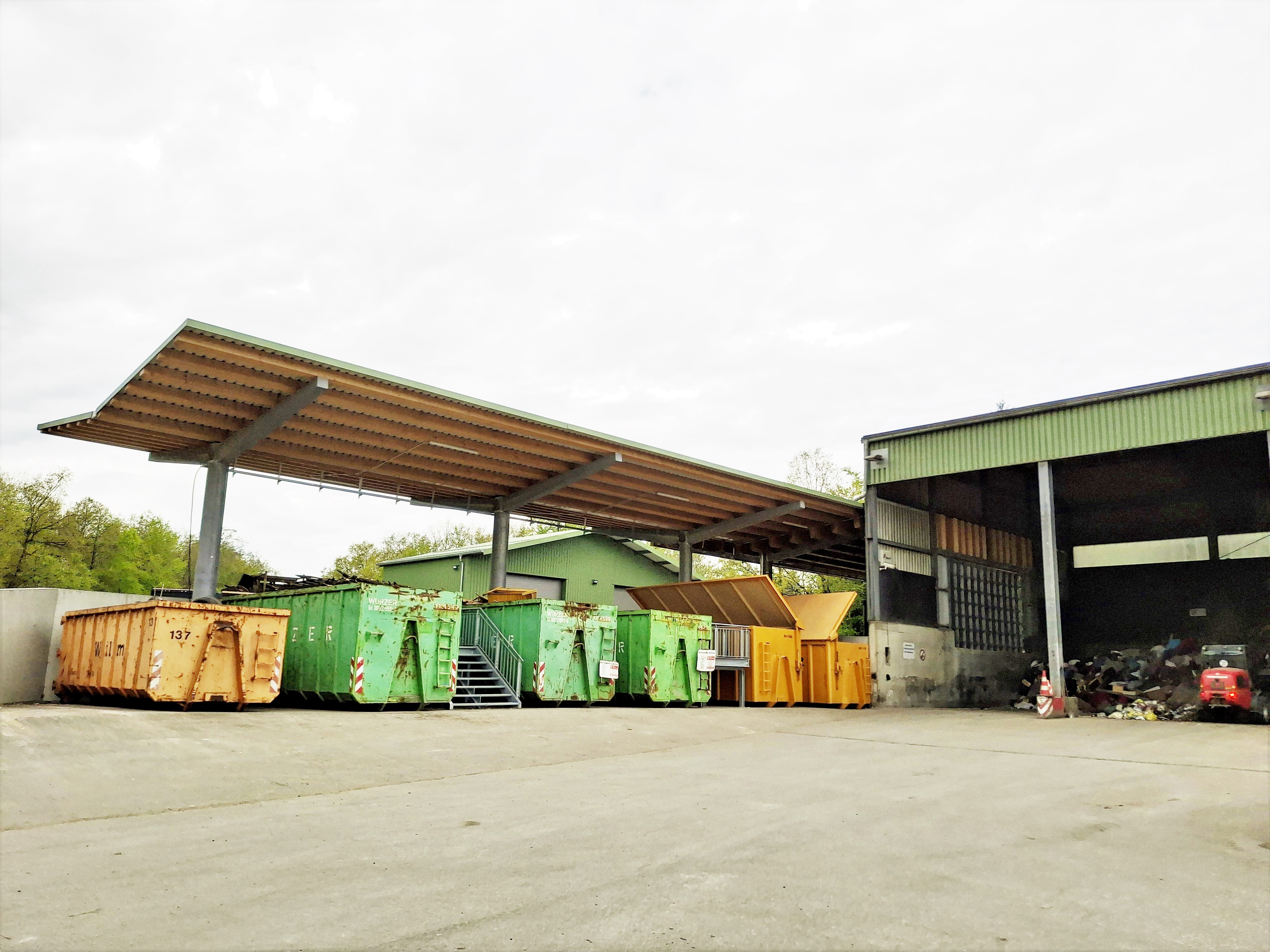 Müllumladestation Isen am Karsamstag geschlossen
